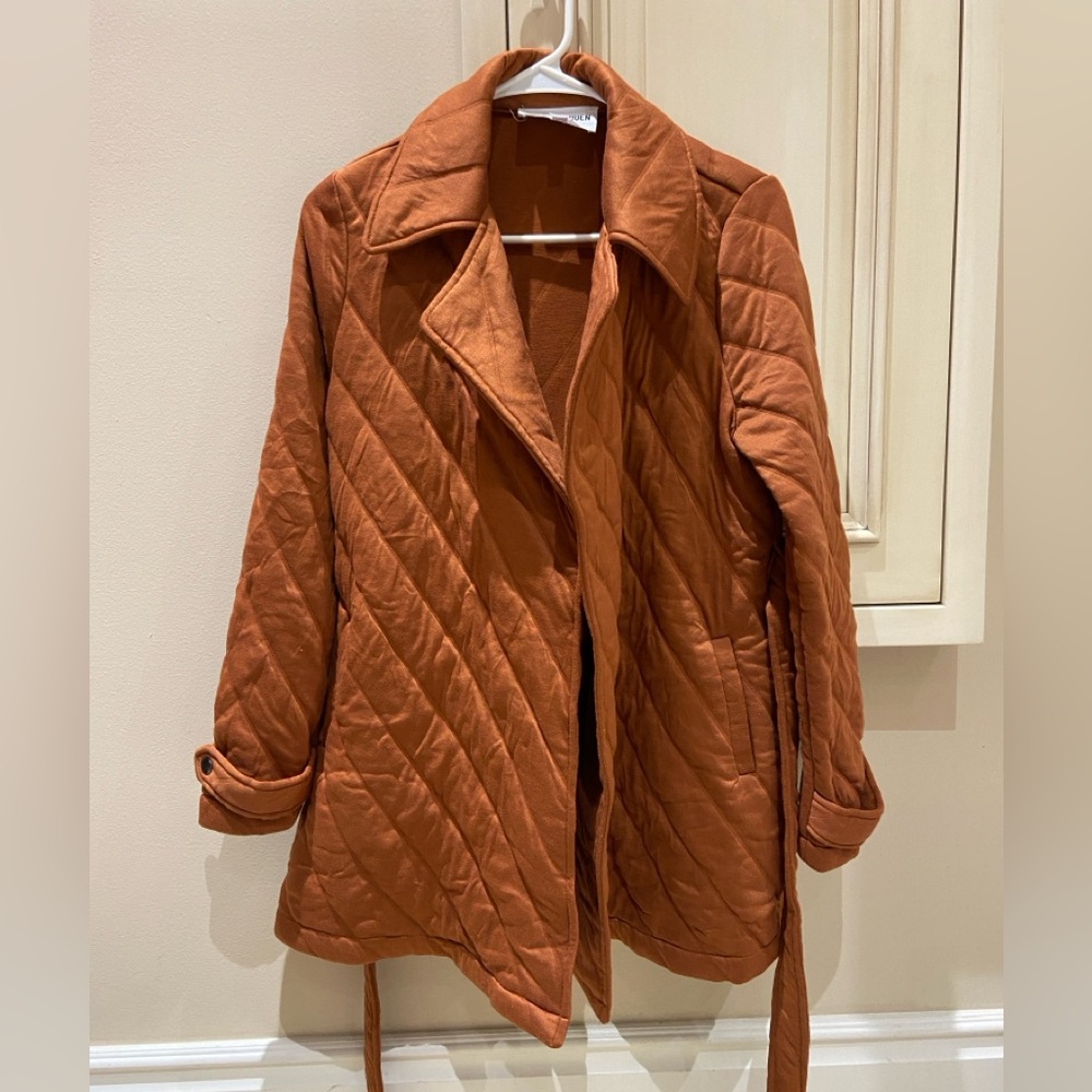 BB Dakota by Steve Madden Womens Rust quilted Jacket Coat